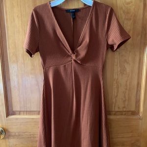 amber F21 knotted dress